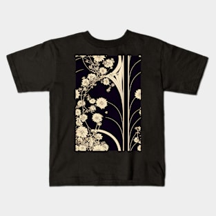 Beautiful White Floral pattern #64 Kids T-Shirt